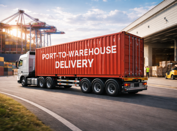 Port to warehouse delivery